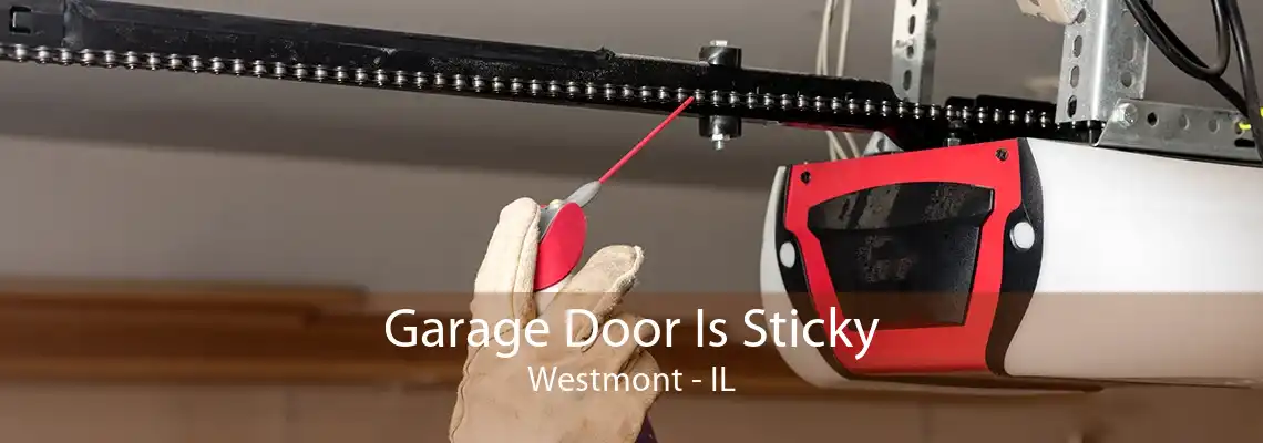 Garage Door Is Sticky Westmont - IL