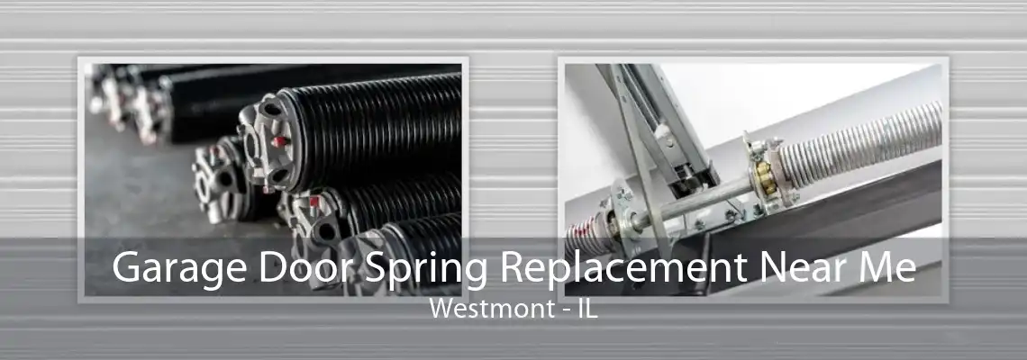 Garage Door Spring Replacement Near Me Westmont - IL