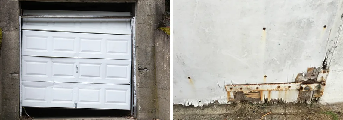 Rotten Commercial Garage Door Repair in Westmont, IL