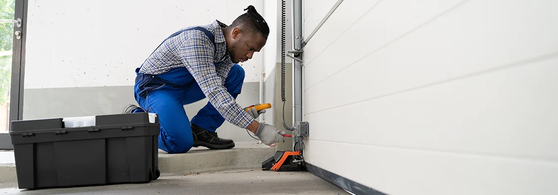 Garage Door Track Repair in Westmont, IL