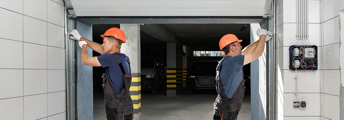 Wooden Garage Door Frame Repair in Westmont, Illinois